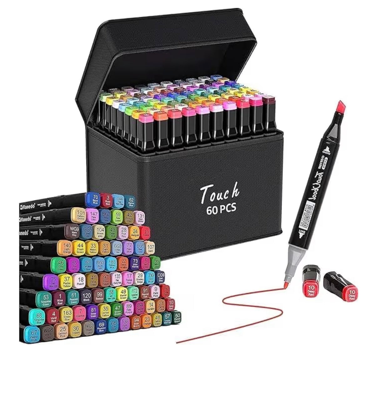 Touch Markers - 60 pcs 🎨