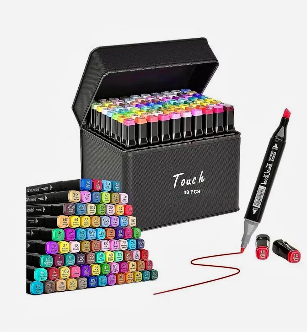 Touch Markers - 48 pcs 🎨